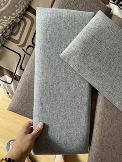 Panel dinding anti-tabrakan headboard Tatami kamar tidur dekorasi furnitur stiker dinding lapisan kepala kertas dinding perekat