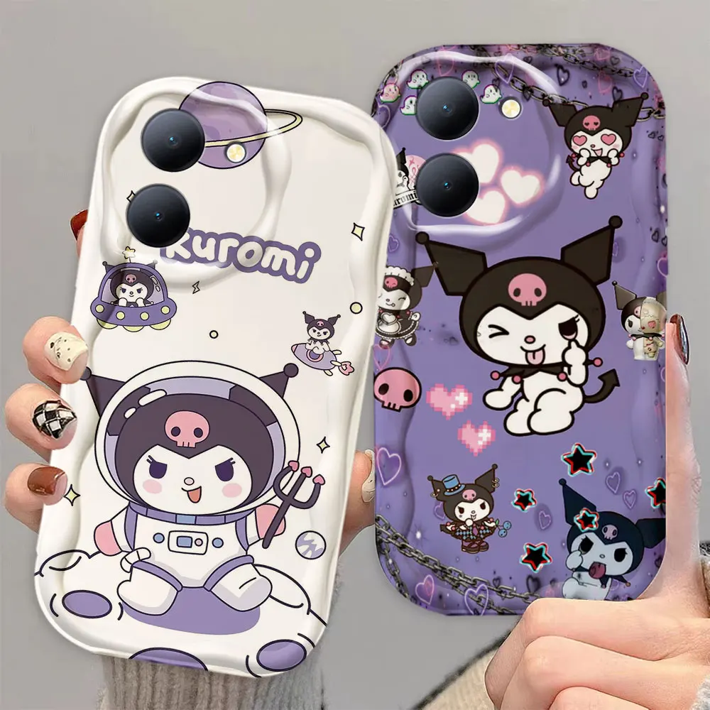 Cartoon K-Kawaii K-Kouromi Phone Case Cover For VIVO 1819 T1 X Z1X QOOO NEO UIX U3 S16 S16E S15 S15E S12 S7 S1 PRO 5G