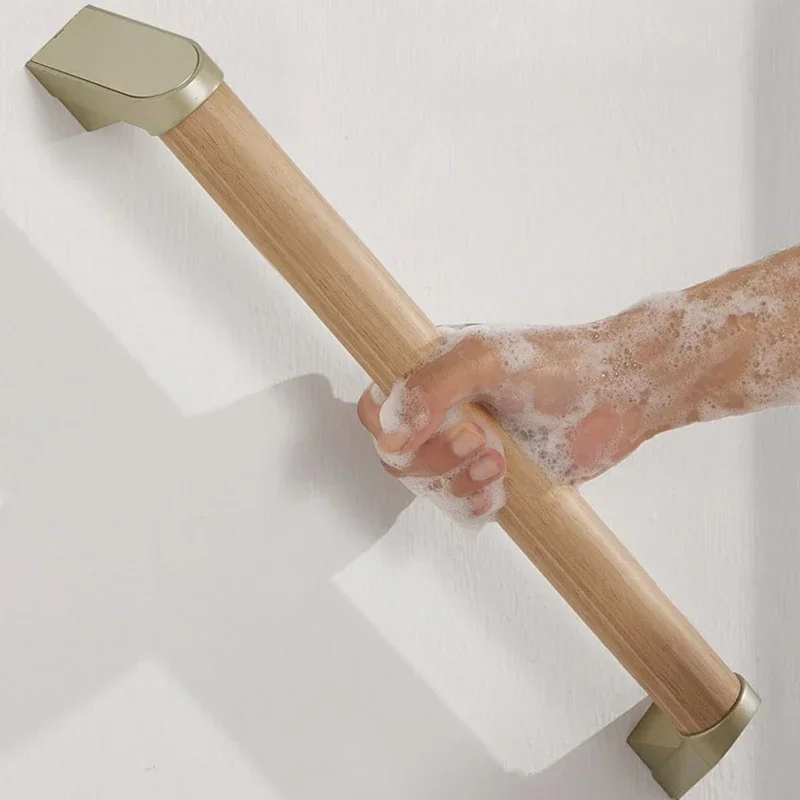 

Поручень с имитацией древесного зерна, домашний коридор, лестница, боковая тяга для пожилых людей, вспомогательное устройство, противоскользящий поручень для ванны