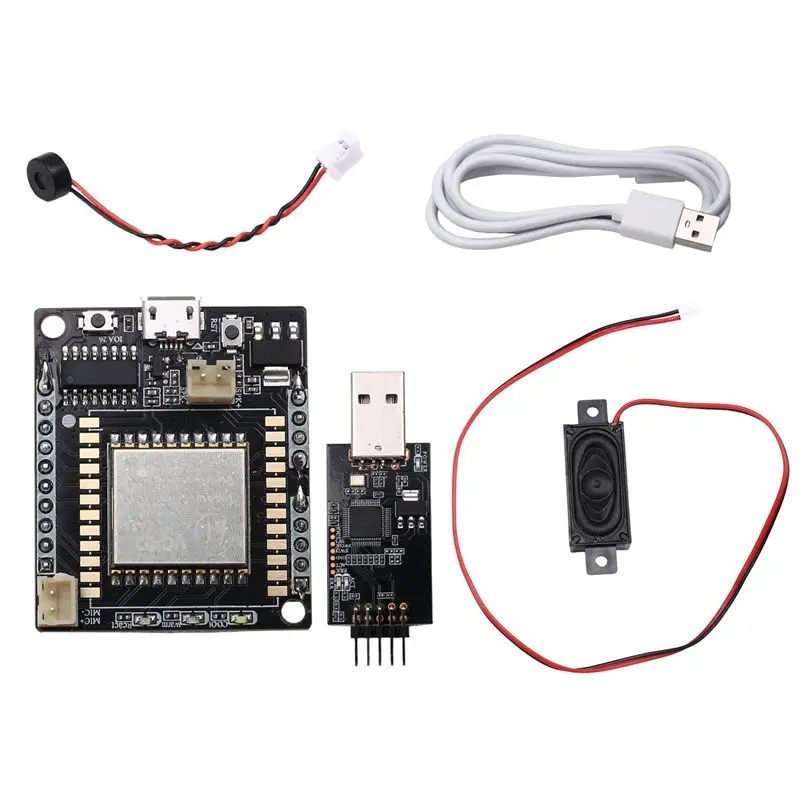[НОВИНКА! A08R】 Комплект VC-02-Kit: Интеллектуальный модуль голосового управления AI с поддержкой автономной работы и последовательной отладки