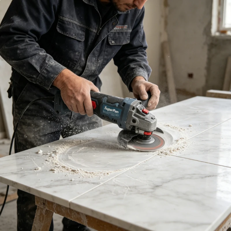 

SuperPan High-Speed Brushless Angle Grinder - Professional Cutting&Polishing Tool, Bare Unit,for Dewalt/Makita/Milwaukee Battery