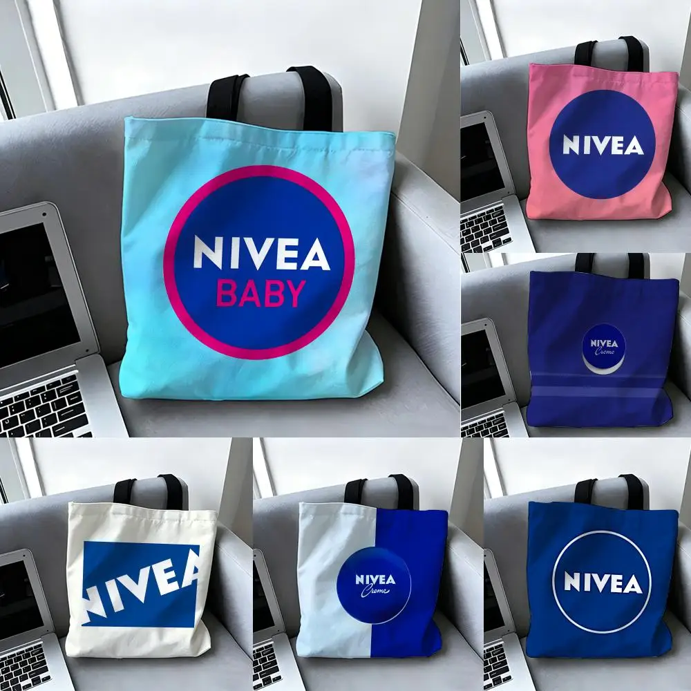 Bolsos de Almacenamiento de Maquillaje N-nivea, Bolso de Mano Casual para Mujer, Bolso de Mano con Asa Superior, Bolsos de Viaje y Compras para Dama