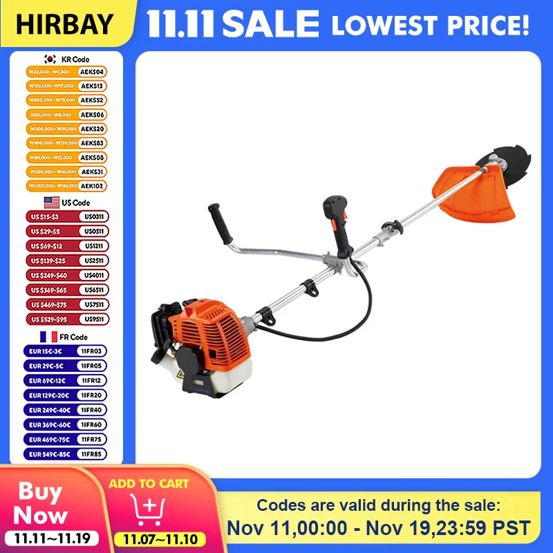 43CC 4 In 1 Multifunction Brush Cutter Grass Trimmer Hedge Trimmer Chainsaw 2 Stroke Engine Garden Tool For Lawn Maintenance
