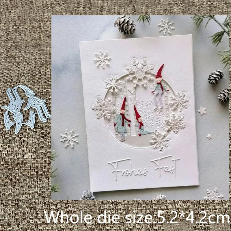 Neue Design Handwerk Metall schablone form Schneiden Sterben Weihnachten Kinder dekoration sammelalbum gestanzt Album Papier Karte Handwerk Präge