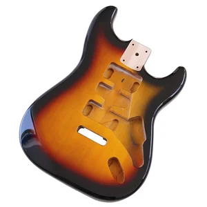 Álamos Electric Guitar Body Sunburs Color Color Guitar Accessories Barrel Body High Bright Finish 10 Main Sales Body Guitar - №8