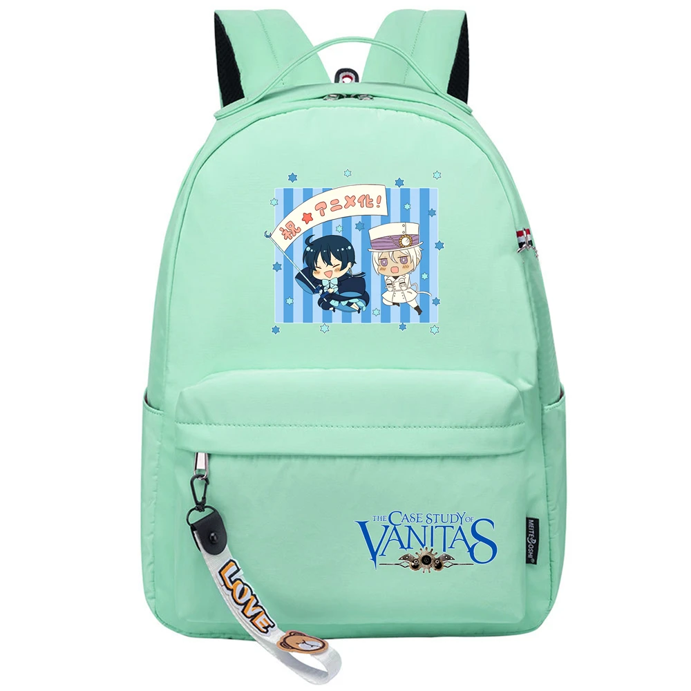 

The Case Study of Vanitas Anime School Bags Cartoon Bookbag Women Kawaii Travel Backpack Small Laptop Bagpack Pink Daypack