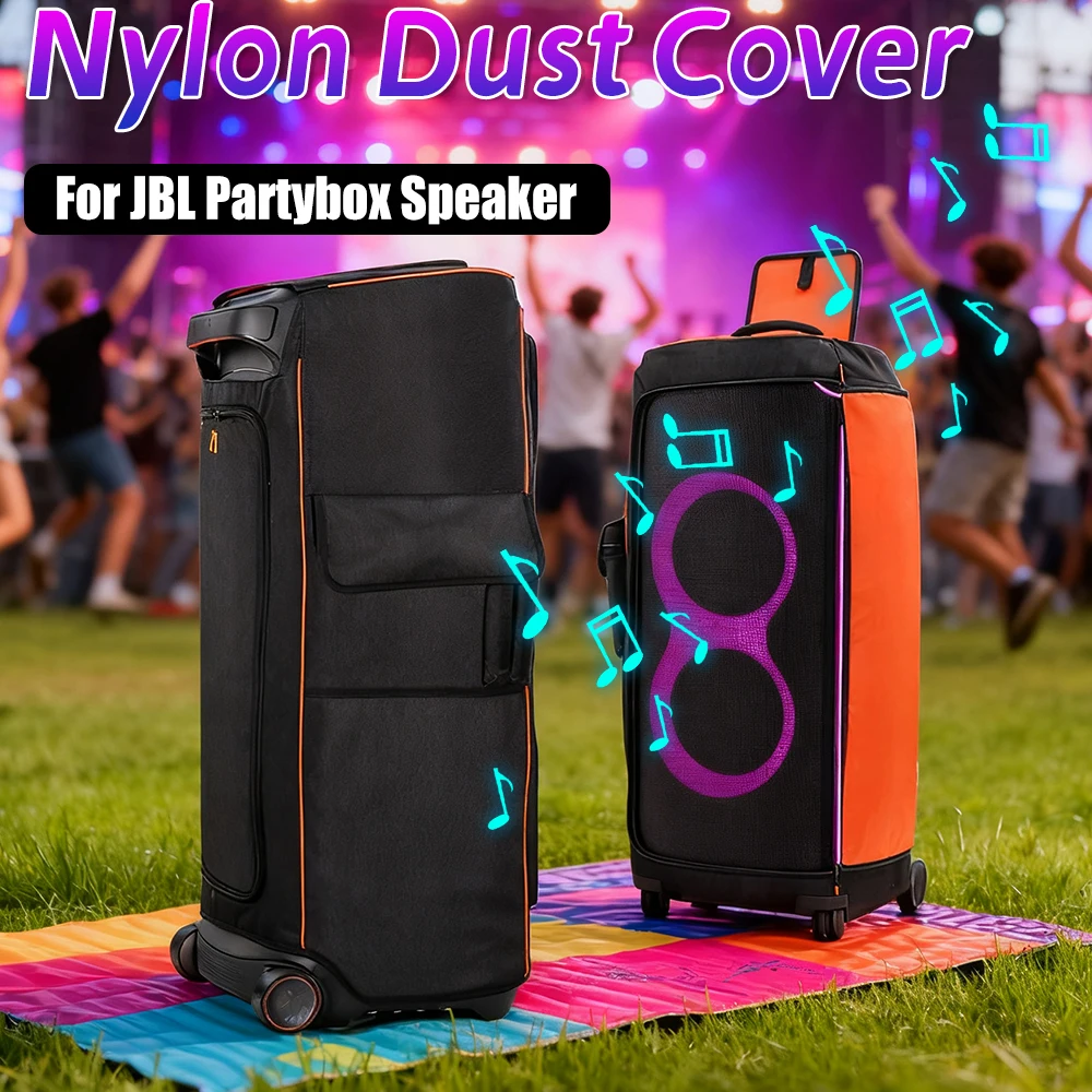 

Защитный чехол для JBL Partybox Ultimate из нейлоновой ткани с боковым карманом для хранения
