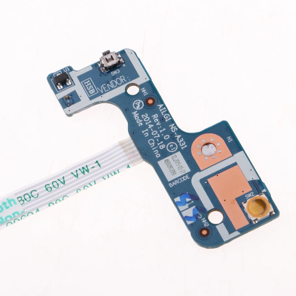 Placa de botão liga / desliga com cabo de fita para LenovoThinkPad 80 G70 70 G70 50