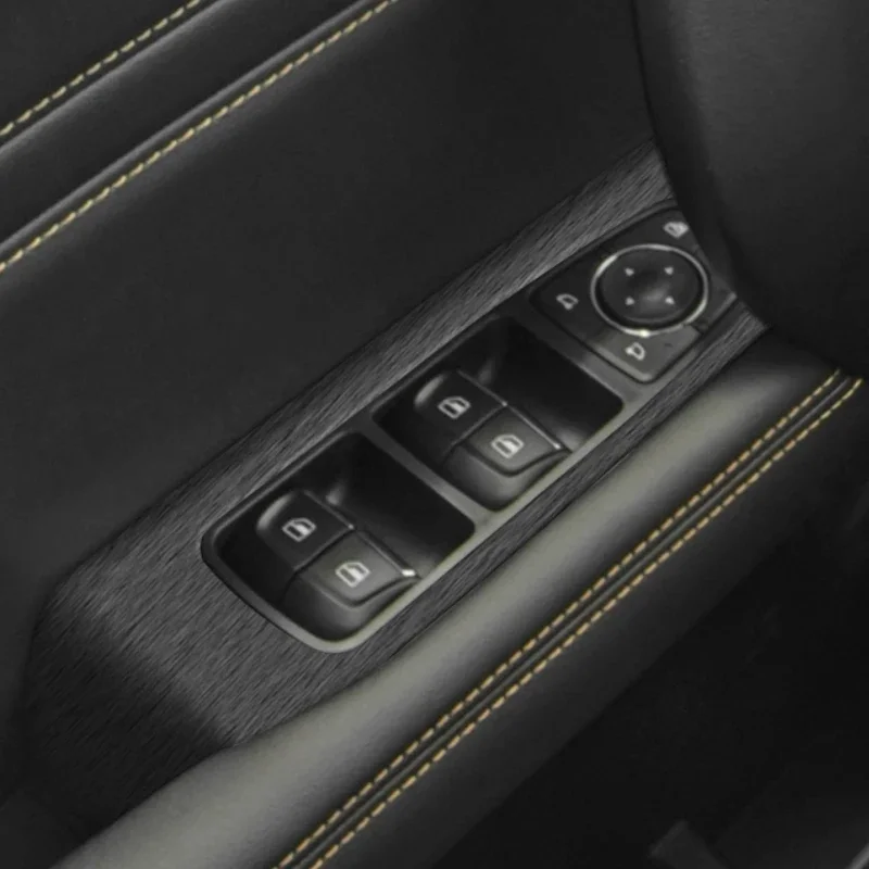 

For GWM HAVAL DARGO 2022-Present LHD Car Carbon Interior Sticker Auto Lifting Window Panel Decal Gear Inner Door Protective Film