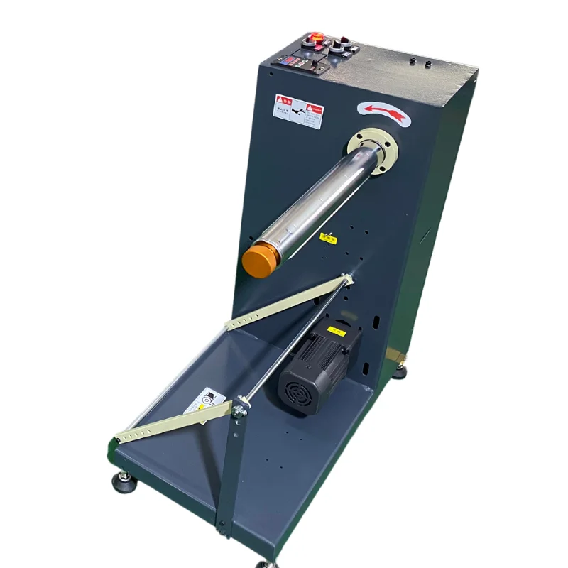 Automatic Electric Coil Large Inner Diameter Gear Motor Feeder Uncoiling Machine Winding Machine 150r/min Adjustable Speed