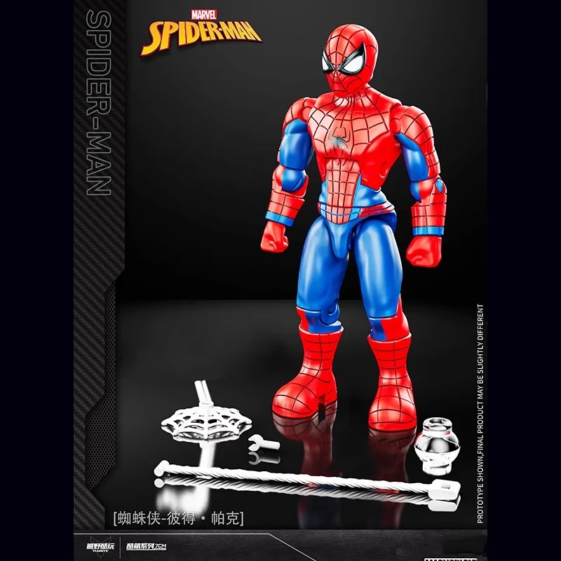 Marvel Spider-Man Venom 7cm Model do Składania Figurka Akcji Peter Parker GK Figurka Artystyczna z Ruchomymi Elementami Figurka Anime Zabawka Ozdoba na Biurko Prezent