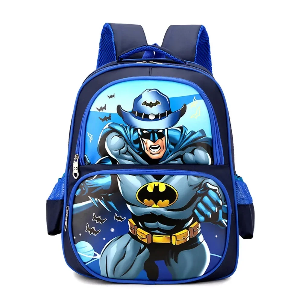 New Cartoon Hero Spider Man Iron Man 3-6 Grade Child Lightweight Large Capacity Waterproof Spine Protection Exquisite Backpack