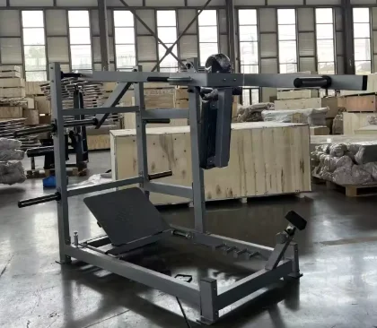 High Quality Commercial Use Stainless Steel Plate Loaded Squat Rack-Fitness Equipment Safety Features for Leg