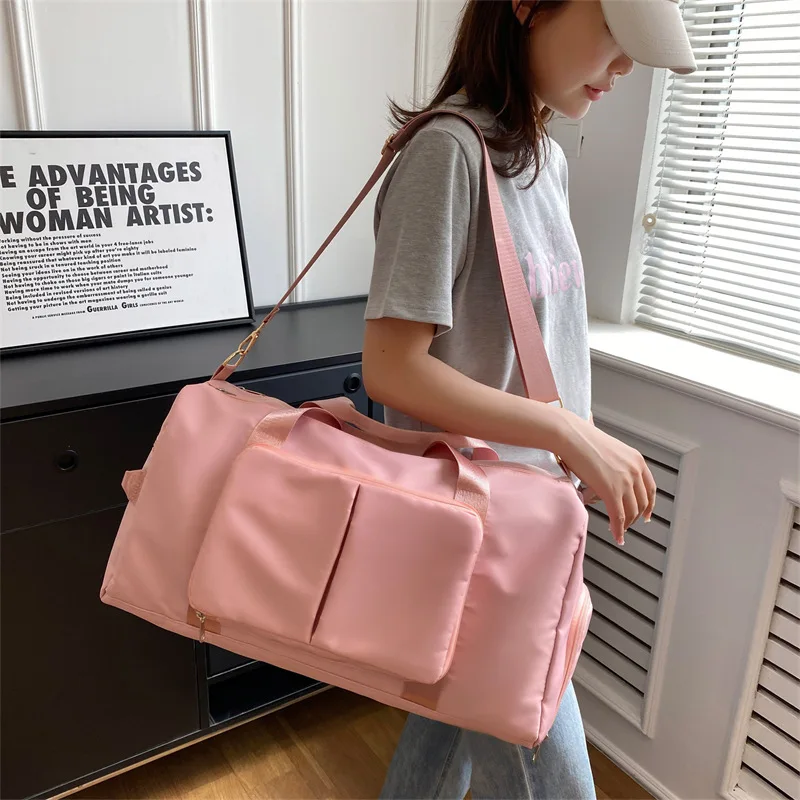 

Fitness independent shoes warehouse type large capacity travel bag dry wet separation lightweight student storage luggage