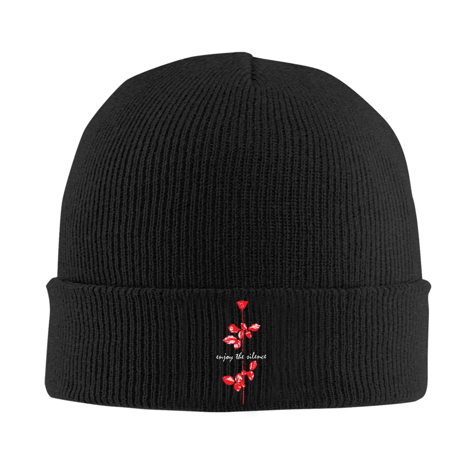 Electronic Rock Depeche Cool Mode Beanie Cap Unisex Winter Warm Bonnet Homme Knitted Hat Hip Hop Outdoor  Skullies Beanies Hat