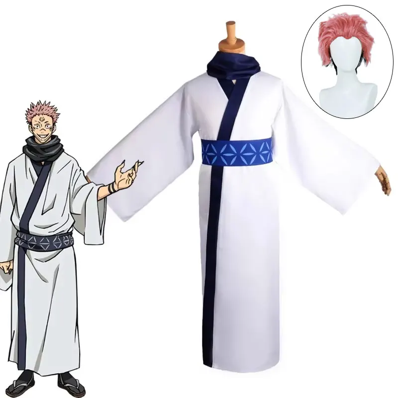 

Jujutsu Kaisen Ryomen Sukuna Cosplay Costume Japanese Anime Game Uniform