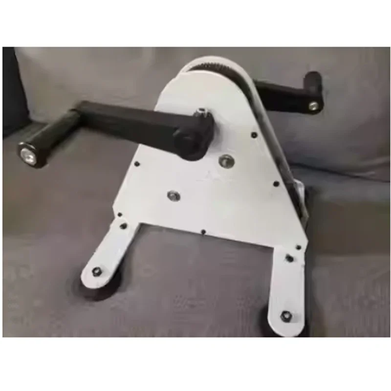 Exercise bike generator, fitness-powered electricity, pedal and hand-crank generator, portable for outdoor activities