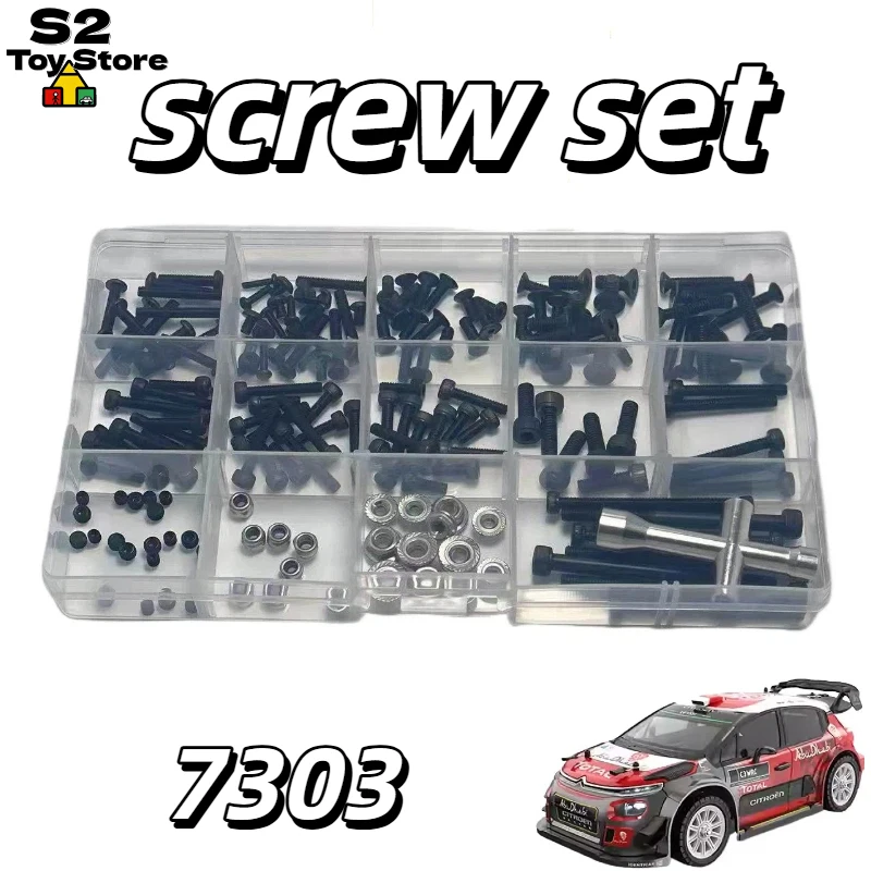 

Набор инструментов для ремонта радиоуправляемых внедорожников MJX 7303: высокопрочные никелированные винты для моделей RC, в наличии