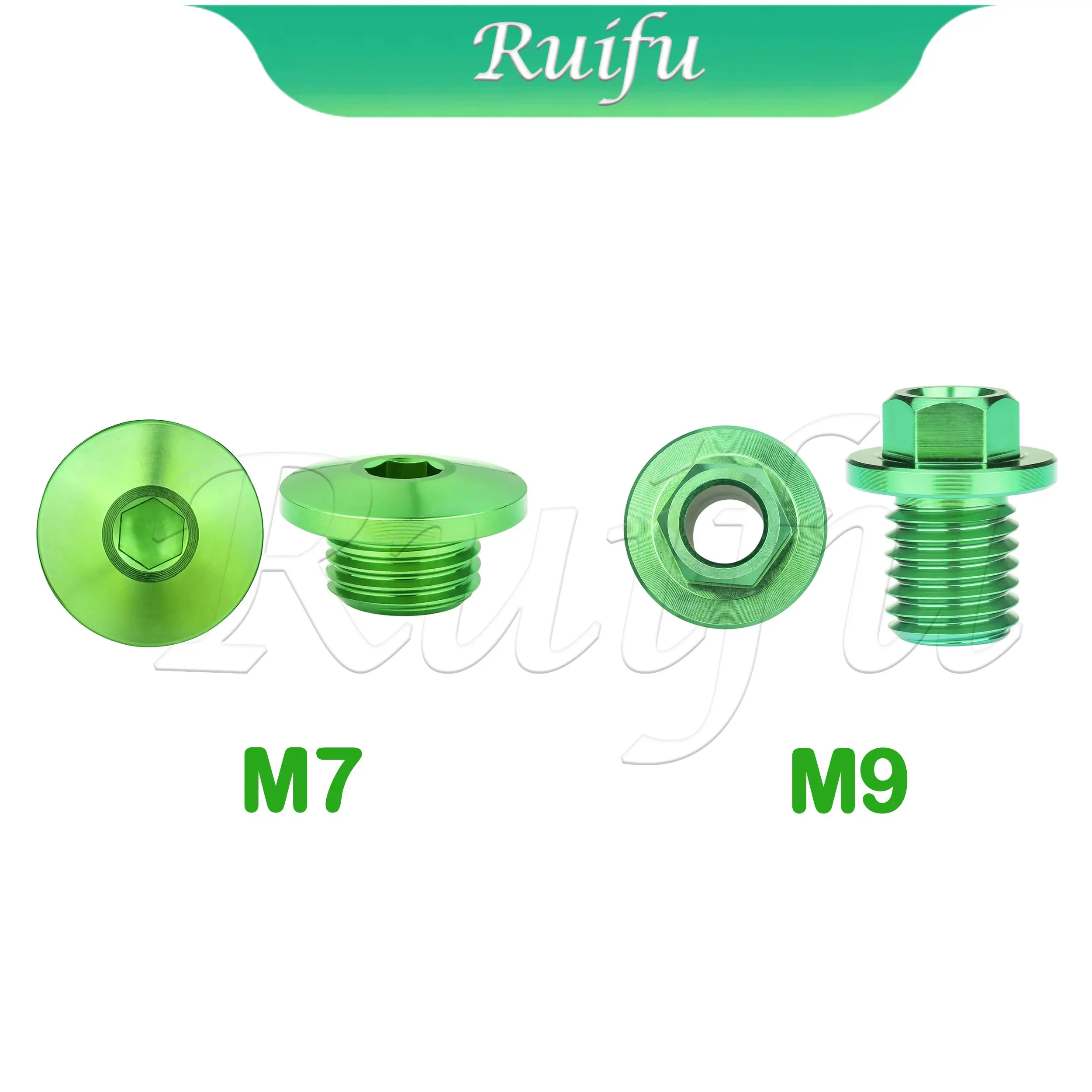 Ruifu Titanium Bolt  M7X4mm/ M9x10mm  Road Bike Schaltung/Hose Locking Screw Shift Shifter Lever Oil Bleed Bolt