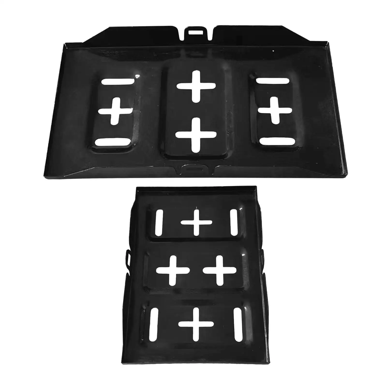 

Car Battery Holder Battery Fixing Holder Battery Tray Bracket Battery Installation Tray for SUV Truck RV Cars Engine Repair