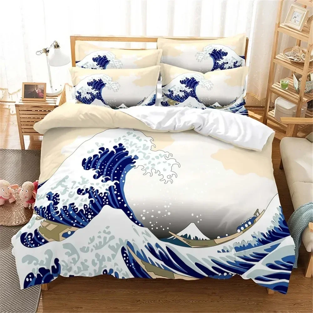 

3D Anime Bedding Set Queen Bedding Duvet Cover Set Bed Cover Cotton Queen Bedroom Bed Cover Bed Set Bedding