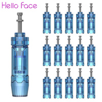 Needle Cartridge Work For Dr Pen A11 M8S A9 A8S Derma Pen 10/20/30pcs Tips 11/16/24/36/42/Nano Microneedling Pen Skin Needling