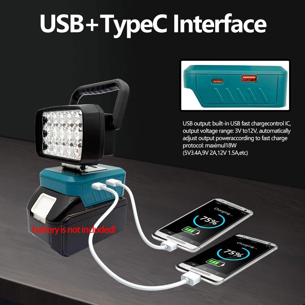 18 Beads Li-ion Battery LED Wo - Jewelry Making Torch recension och pris