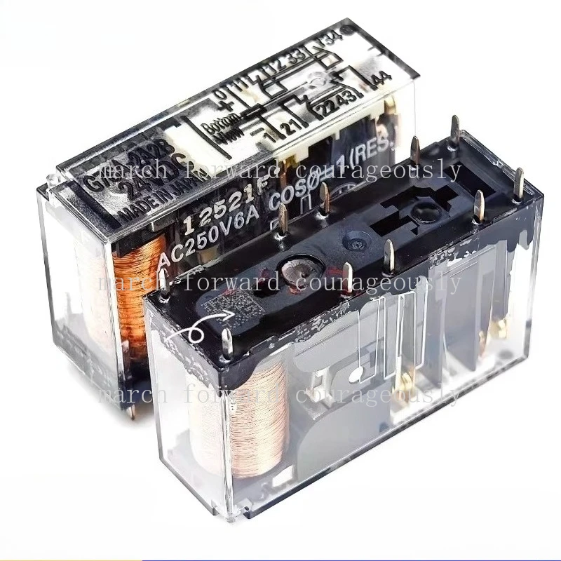 

Оригинальное реле безопасности Omron G7SA-2A2B 24VDC нового типа с 10 контактами, подходит для лифтов, реле с золотыми контактами.