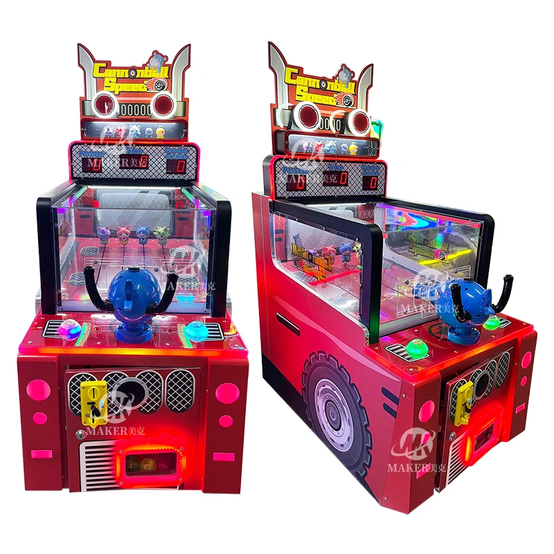 

Новый детский монетный шариковый пистолет для стрельбы с монетоприемником, игровой автомат для стрельбы с пушкой, аркадная игра