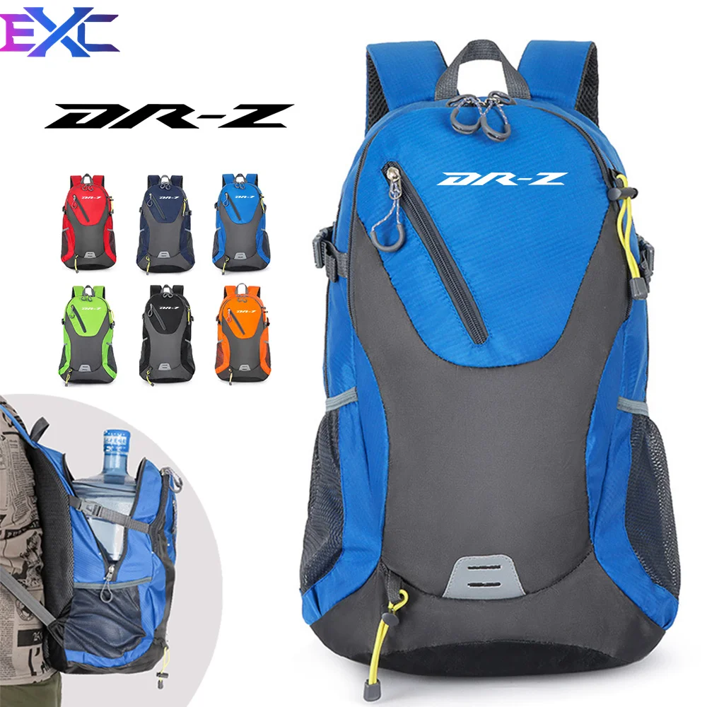 For Suziki DRZ 400 125 DRZ125 DR-Z DR Z400 SM DRZ400 Motorcycle Waterproof Backpack Men Cycling Travel Luggage Bags Accesssories