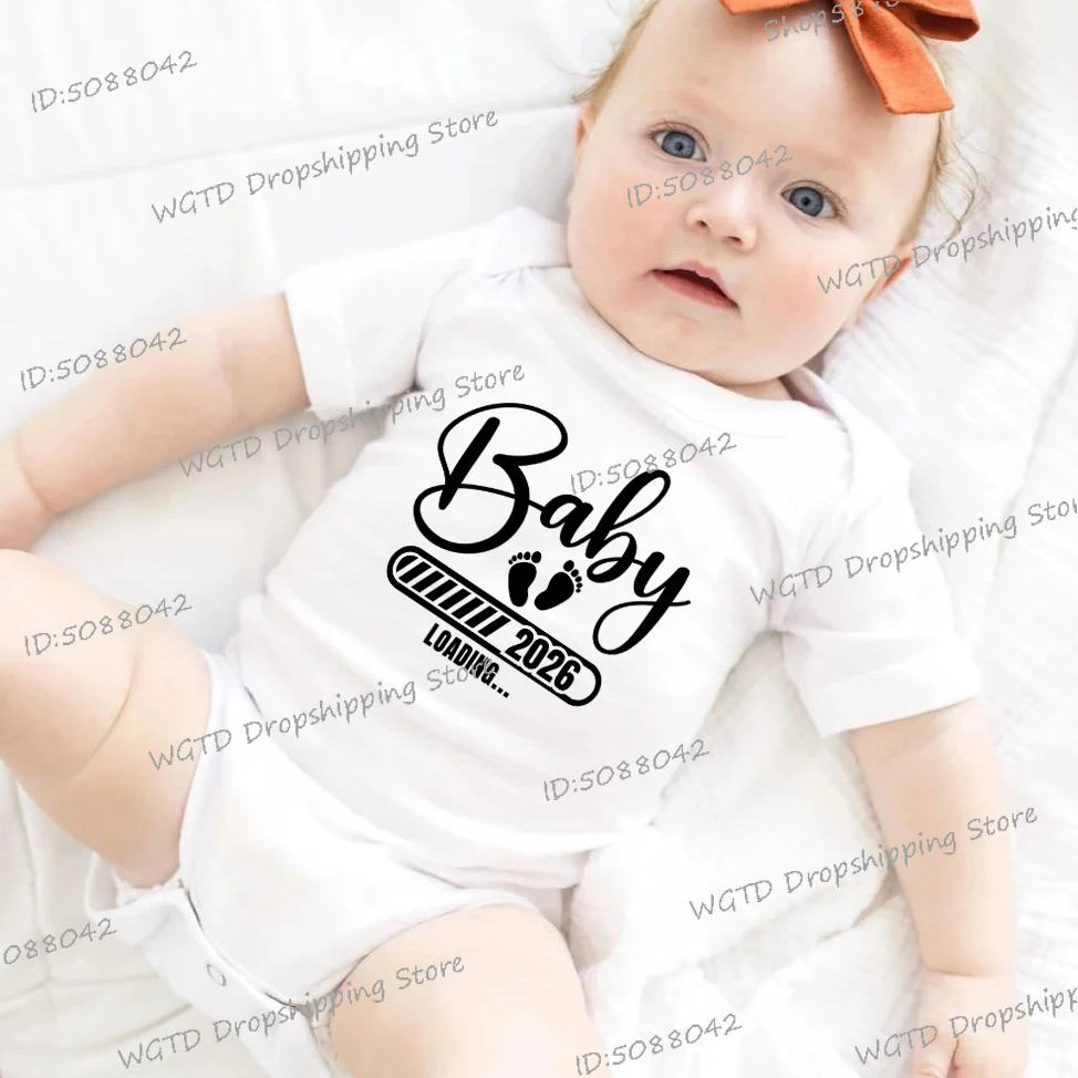 2026 الطفل تحميل الوليد السروال القصير القطن الطفل داخلية الصيف الفتيان الفتيات بذلة إعلان الحمل الملابس الزي #1