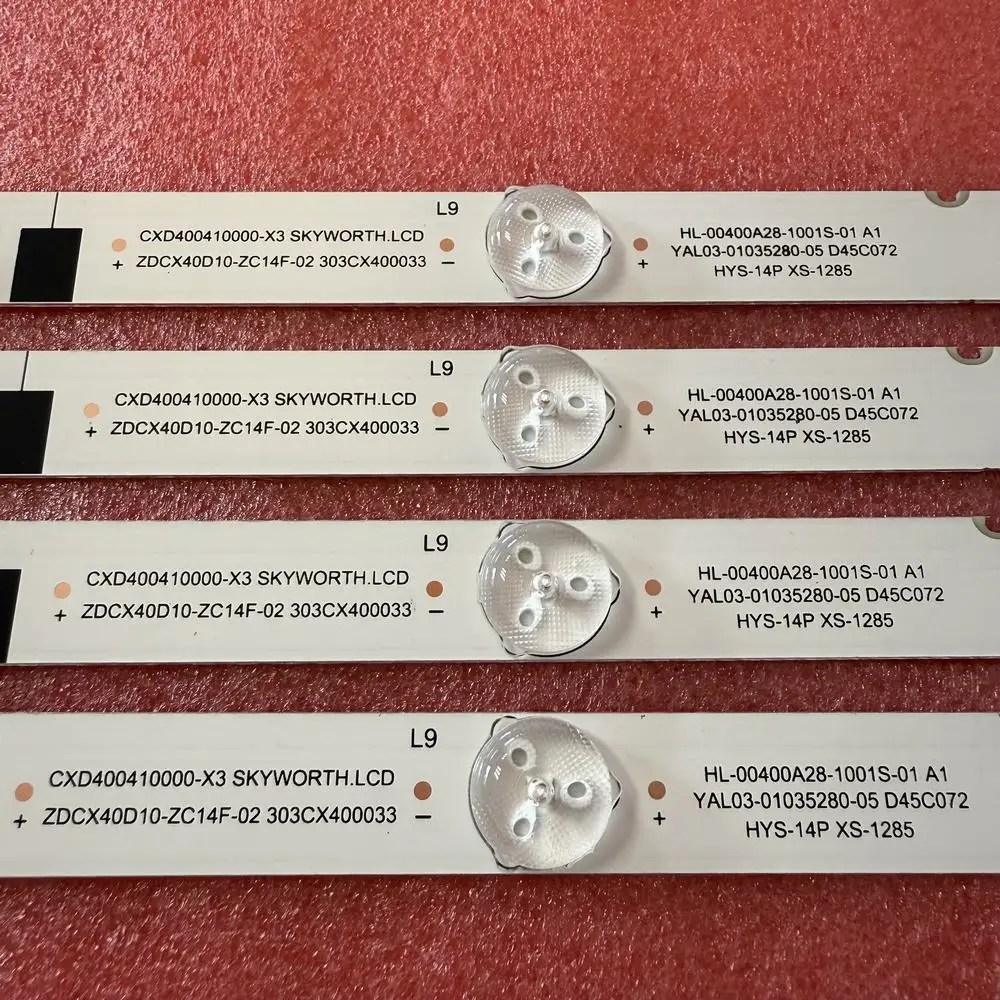 LED Backlight Strip For SALORA 40LED1500 LED40S28T LT-40E560 TELEFUNKEN TF-LED40S28T2 HL-00400A28-1001S-01 ZDCX40D10-ZC14F-02