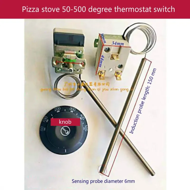 

2014 Pizza Oven Thermostat Switch High Temperature Oven Thermostat Switch White Ceramic Thermostat Switch 50-500 Degrees Celsius