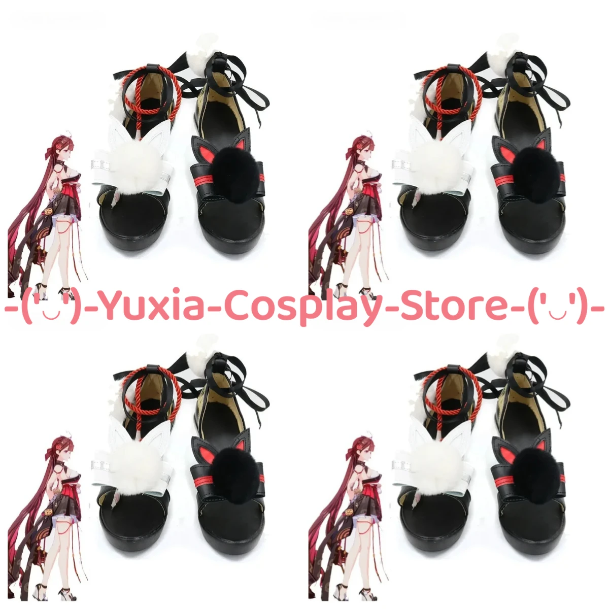 

Юксиакосплей! Honkai Impact 3rd Li Sushang обувь для косплея игровой персонаж реквизит ботинки из искусственной кожи Хэллоуин карнавальный костюм для вечеринки