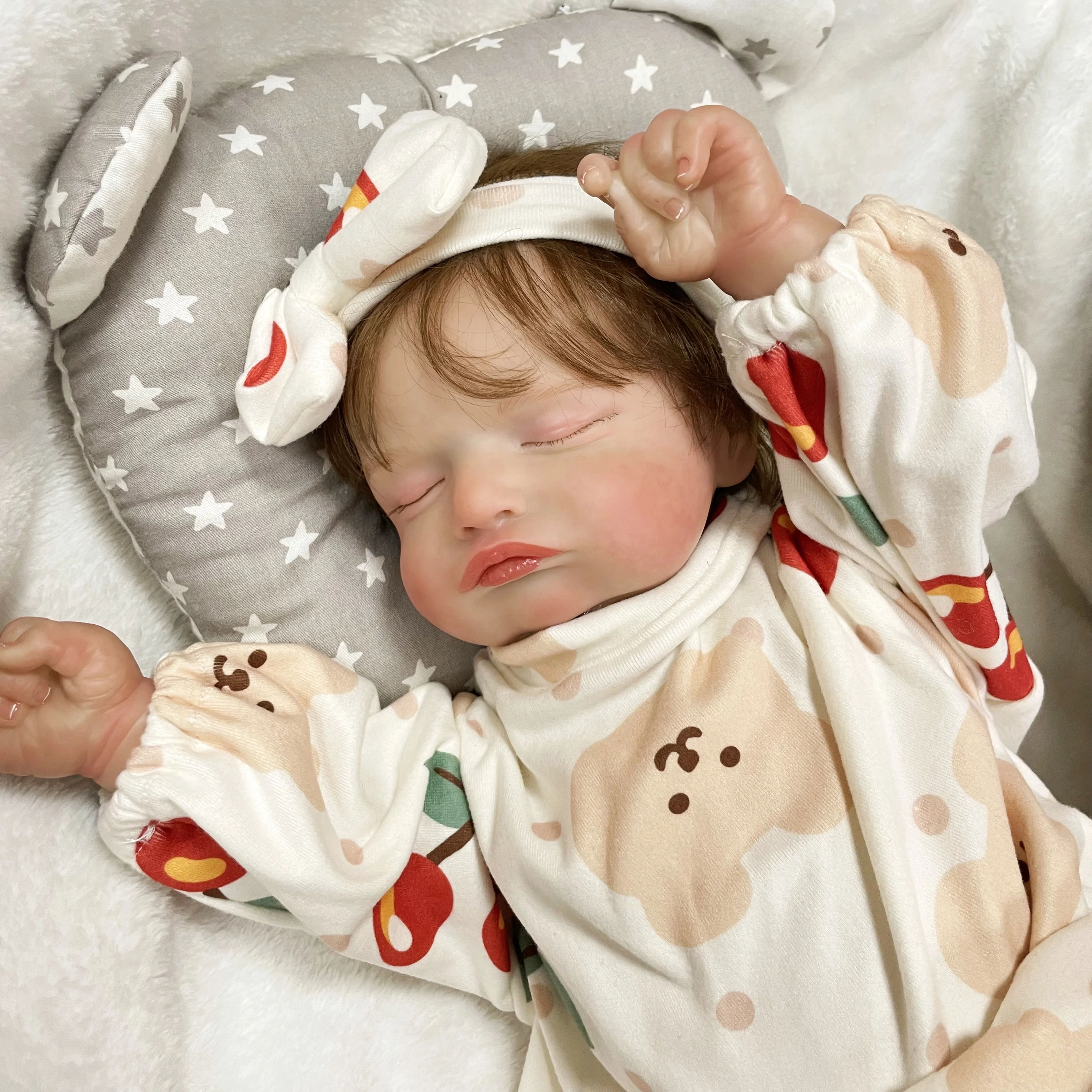 Cokela-Poupées réalistes en silicone pour tout-petit, tout le corps, bébé Reborn, garçons et filles, 19 po, 48cm