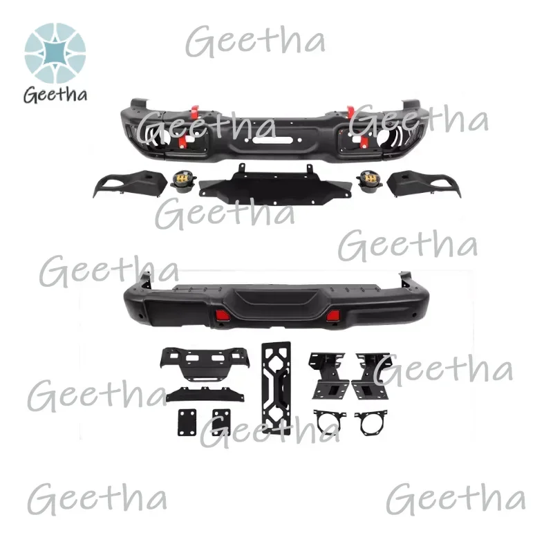 

FORAluminum Alloy Rear Bumper For GWM TANK 300 Haval WEY Off-Road 4x4, Lightweight Heavy Duty Rear Winch Bumper With Tire Carrie