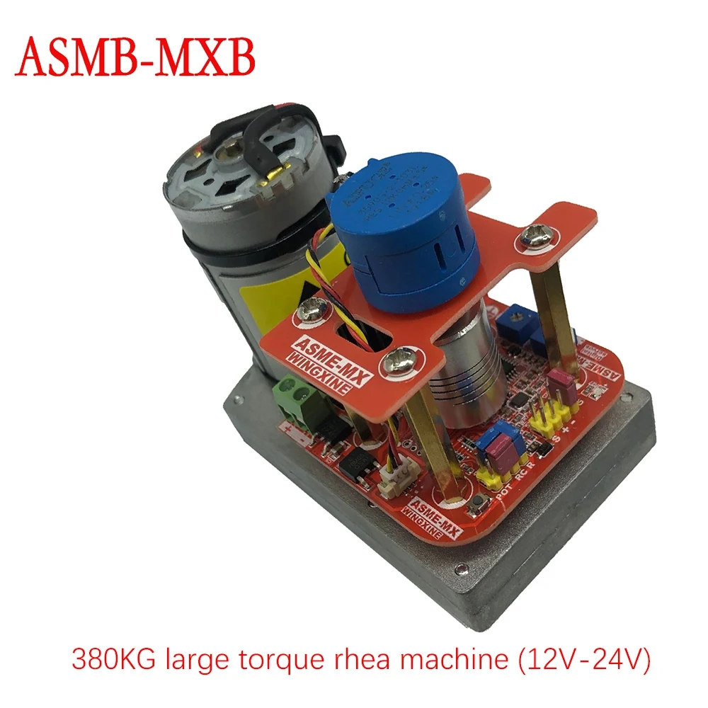 Wysoki moment obrotowy serwo ASME-MXB moc wysoki moment obrotowy 3600 stopni DC12-24V 380Kg.cm dla średnich i dużych robotów