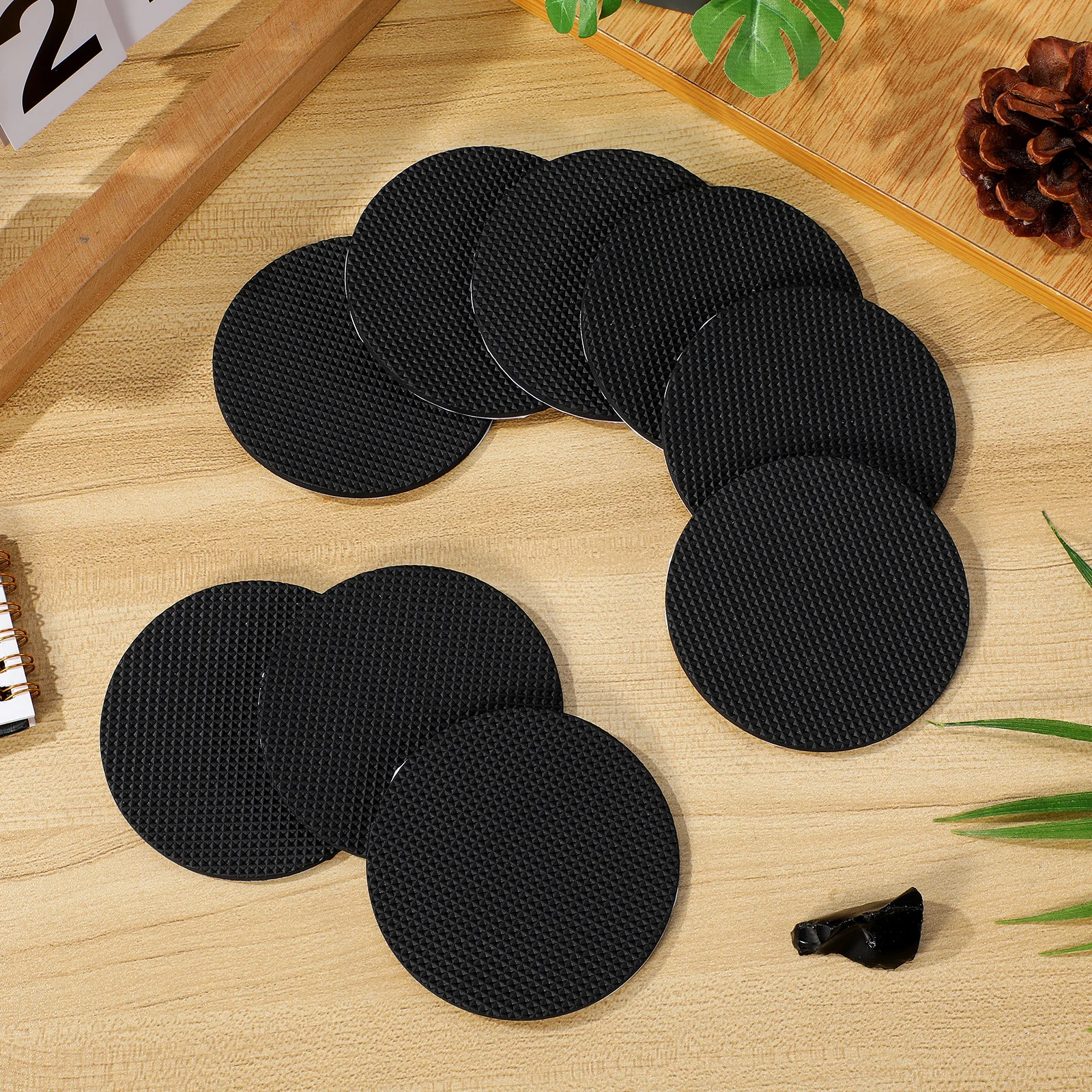 

12pcs Table Foot Lifting Pads Adjustable Leveling Feet For Pool Table Billiards Furniture Cabinet Shelving Unit Eva Leg Cushions