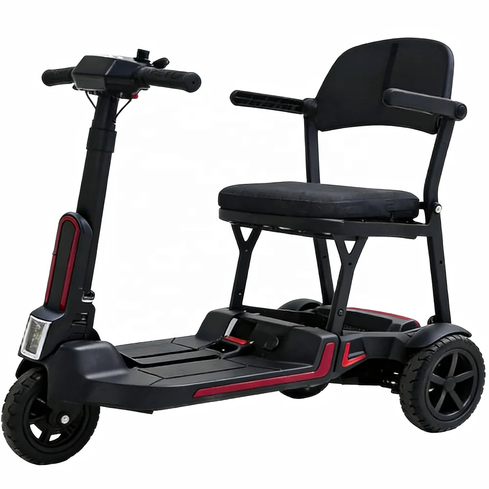 Ultra-light Aluminum Alloy 3-Wheel Mobility Scooter For Seniors Disabled People With Limited Mobility