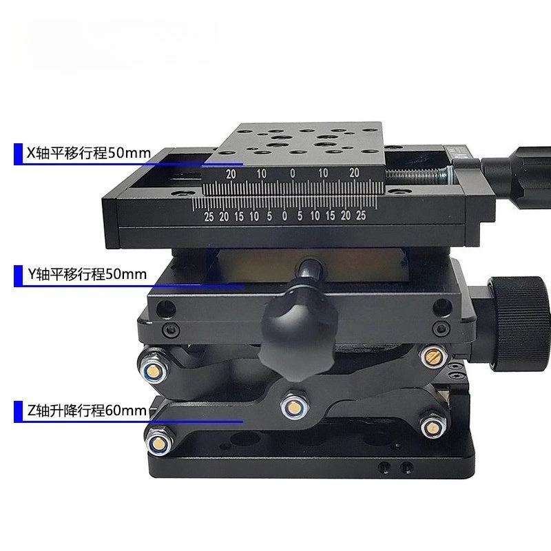 PT-SD408 Precision manual lift table Z-axis displacement table Manual translation Shear height adjustment