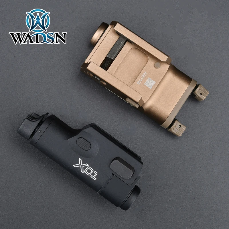 WADSN CNC XC1 Hanging Weapon Light Surefir Flashlight Airsoft Tactical Lanterna MINI LED Fit 20mm Rail X300 G17 AAA Battery