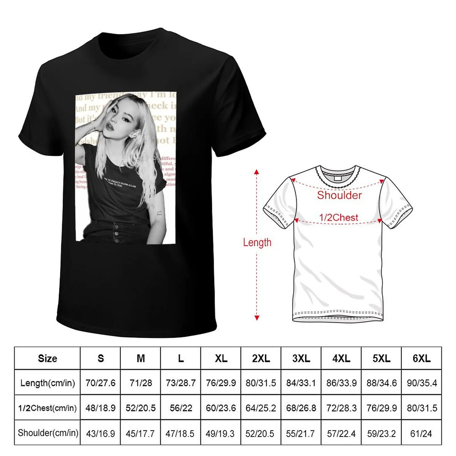 Dove Cameron - Bloodshot T-Shirt Thanksgiving Day Tee Top