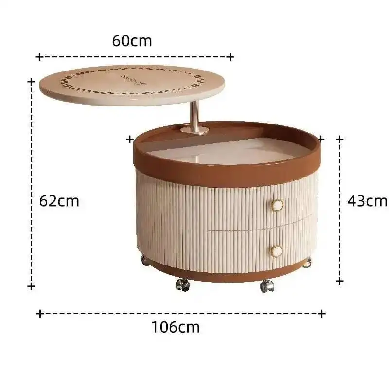 De Delicacy European Mobile Luxury Quality Trendy Coffee Tables Coffee Glamour Mesa Table Centro Sala Nordic Home Furniture