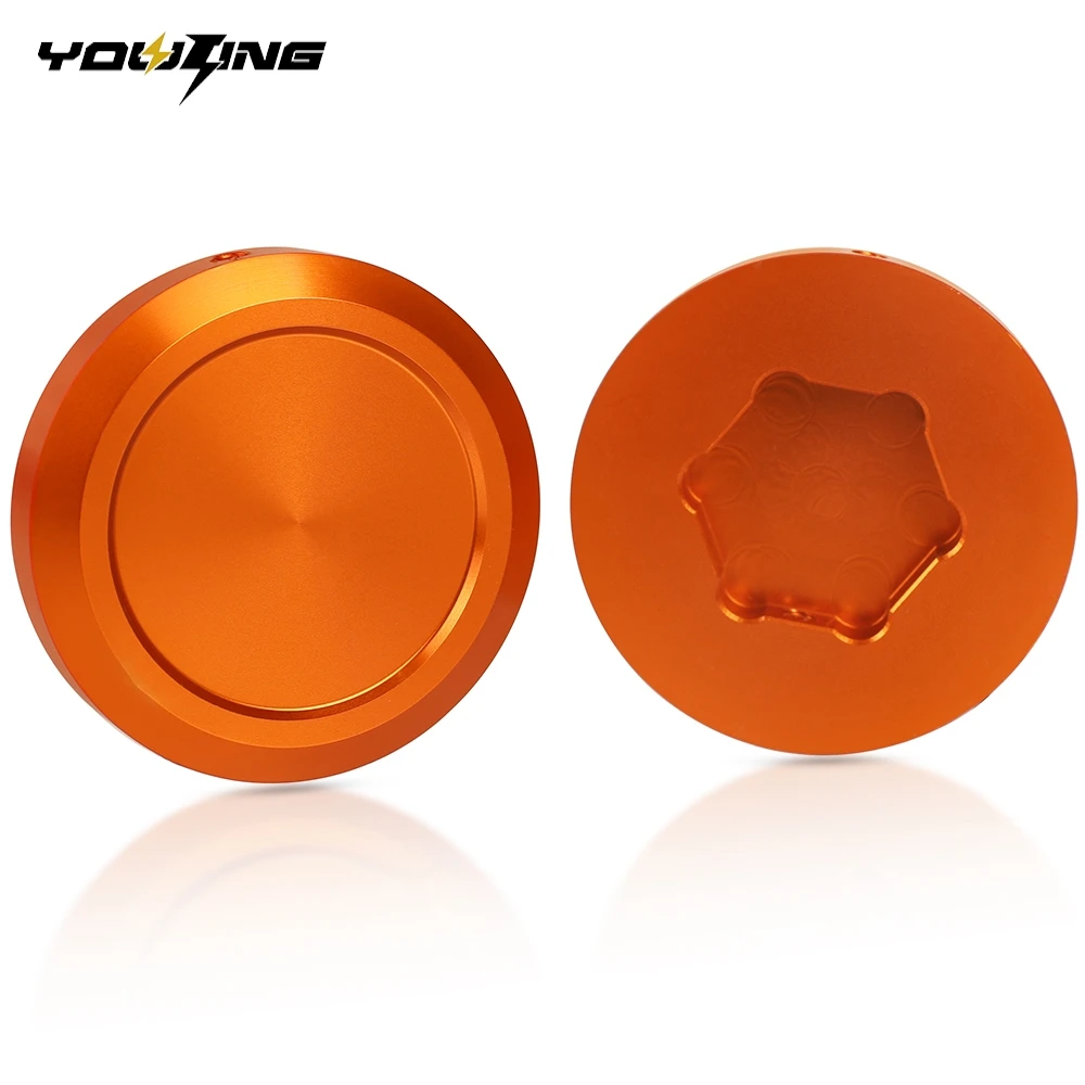 ل Bajaj Dominar 250 400 غطاء الشوكة الأمامية غطاء ممتص الصدمات شوكة تعليق الغطاء العلوي غطاء DUKE 125 200 250 390 RC 250 390 690