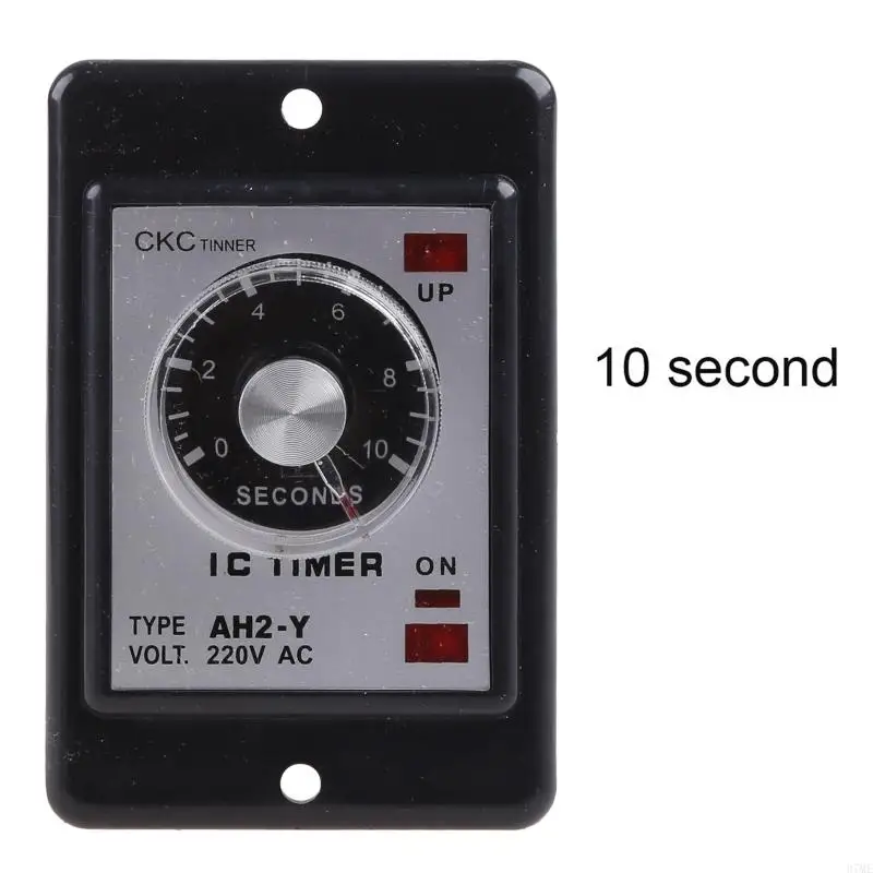 37ME 1/3/5/10/30/60 Seconds Power On Delay Timer Time Delay Timer Durable AH2-Y