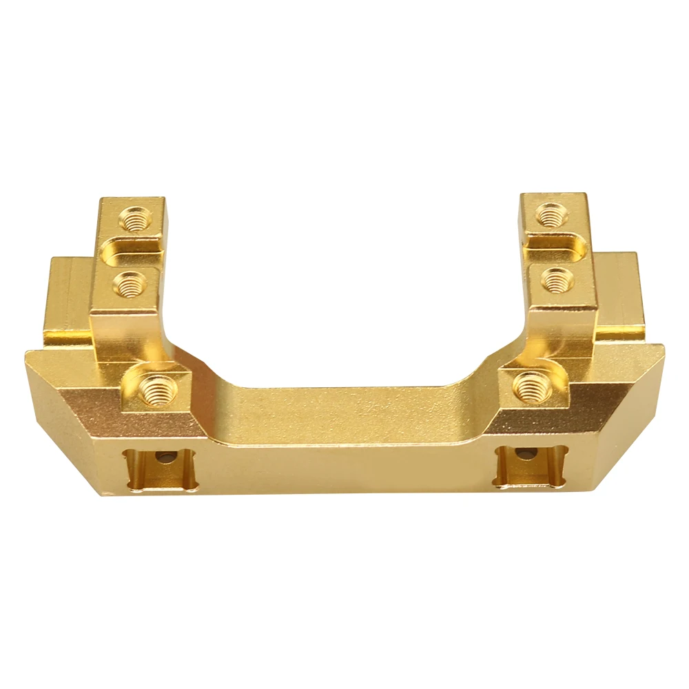 TRX4 Front Bumper Mount Servo Brass Mount for 1/10 RC Crawler TRX-4 TRX6 Upgrade Part