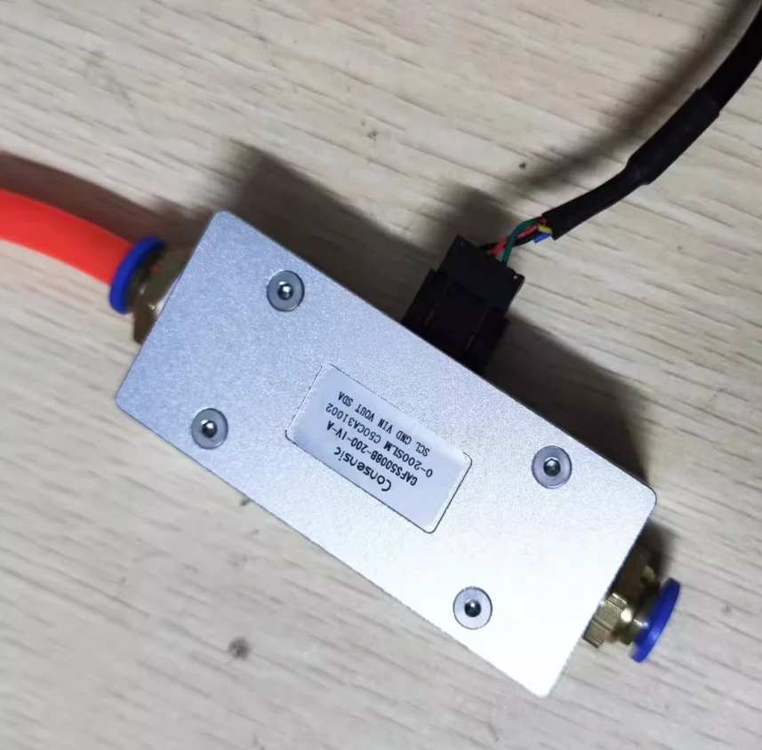 CAFS5008A-20L-300L/min gas mass flow sensor 200L/min Stainless steel for H2 CH4