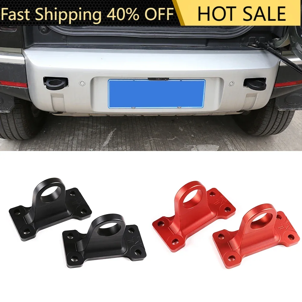 Alloy Car Metal Tow Hook Drop Hitch Towing Ring, For Land Rover Defender 110 130 2020-2023 Car Accessories