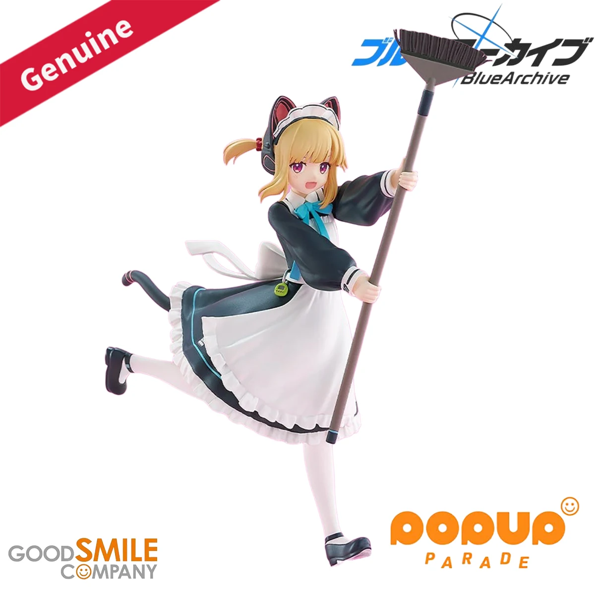 Originale Genuino Good Smile Company Prepinta Pop Up Parade Blu Archivio Saiba Momoi Maid H = 170mm Gioco Figura Decorazione carina