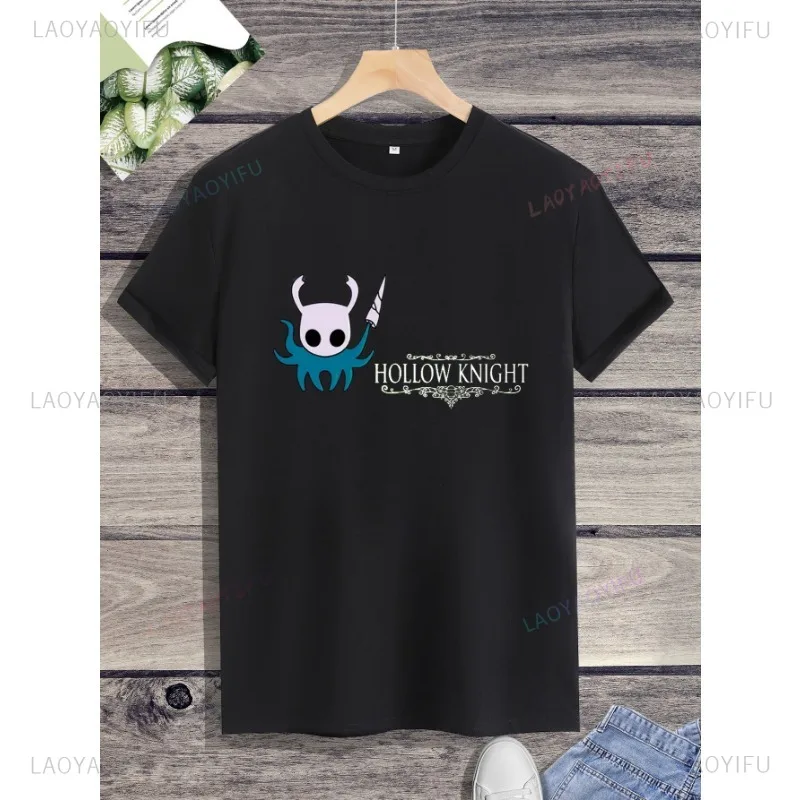 Nieuwe collectie Hollow Knight Game Grafische T-shirts Streetwear Zomer Korte mouwen O-hals Casual Klassieke Hot Sale